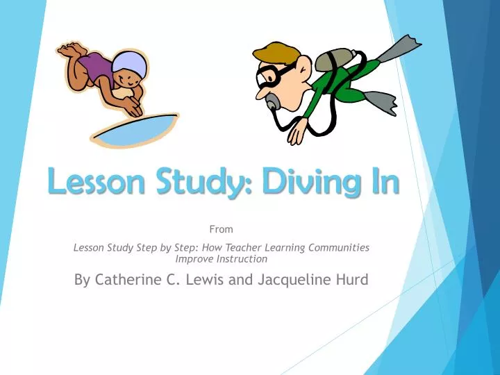 lesson study diving in