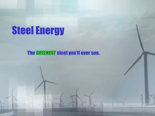 Steel Energy