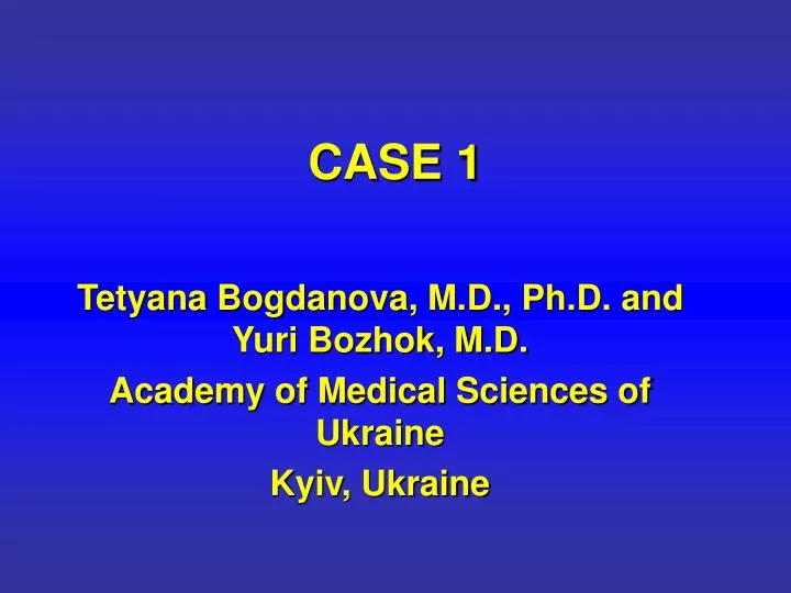 case 1