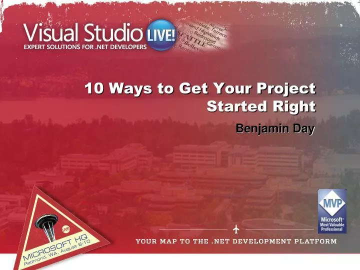 10 ways to get your project started right