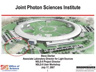 Joint Photon Sciences Institute