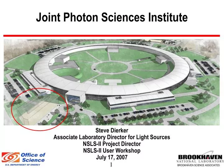 joint photon sciences institute