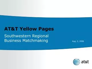 AT&amp;T Yellow Pages