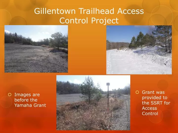 gillentown trailhead access control project