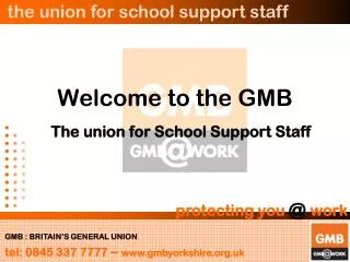 Welcome to the GMB