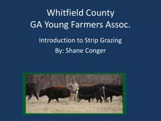 Whitfield County GA Young Farmers Assoc.