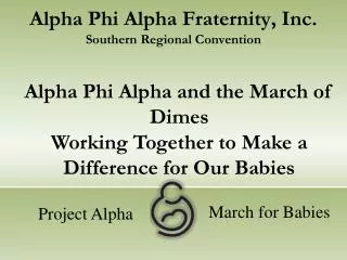 Alpha Phi Alpha Fraternity, Inc. Southern Regional Convention