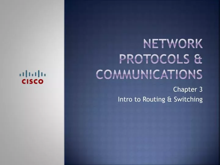 network protocols communications