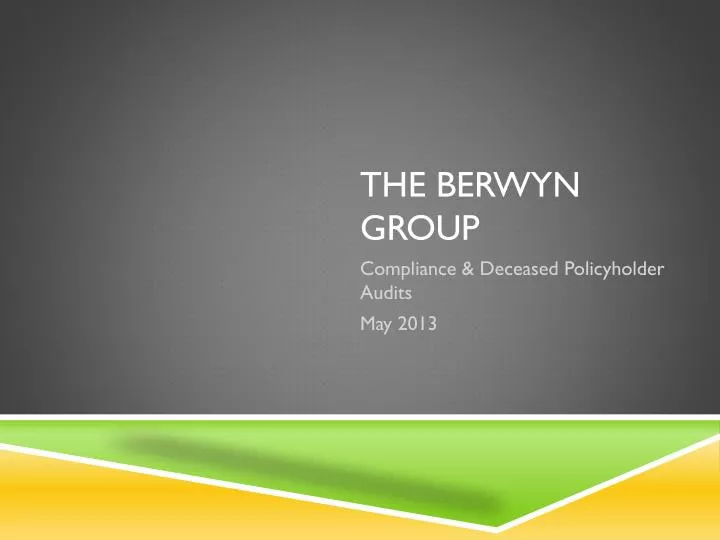 the berwyn group