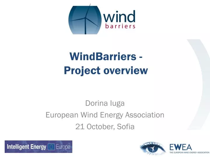 windbarriers project overview