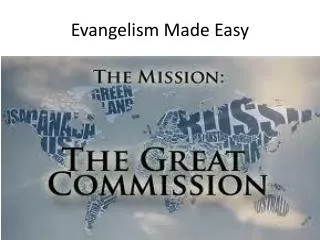 Evangelism Made Easy