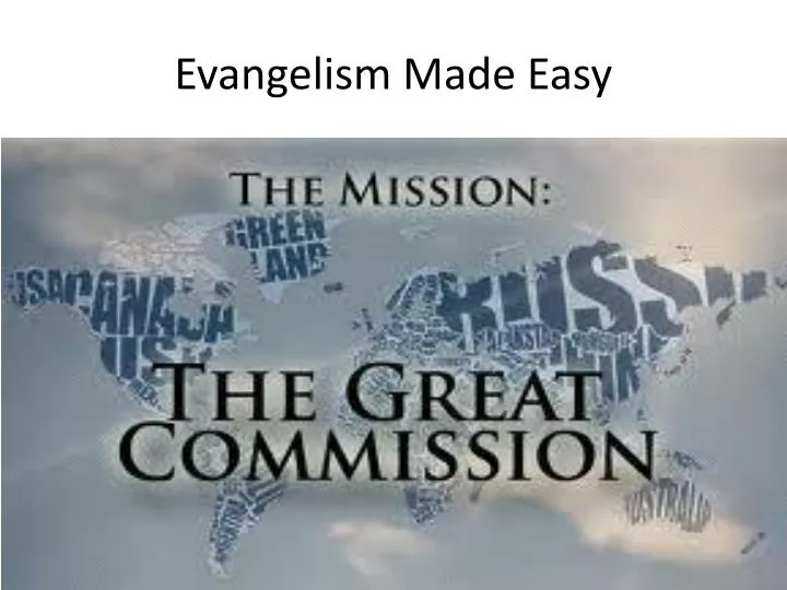 evangelism made easy
