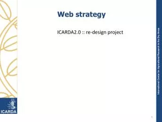 Web strategy