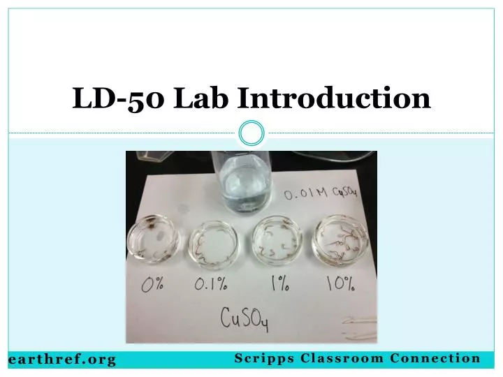 ld 50 lab introduction