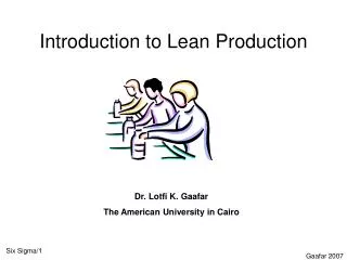 Introduction to Lean Production