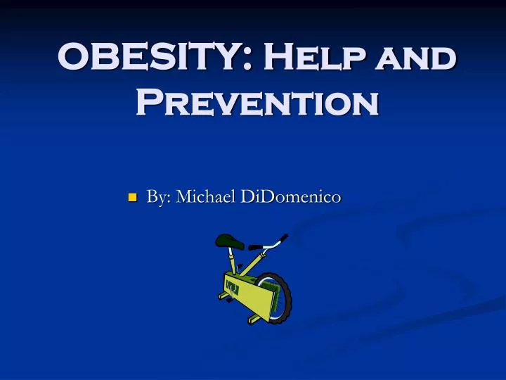 obesity help and prevention