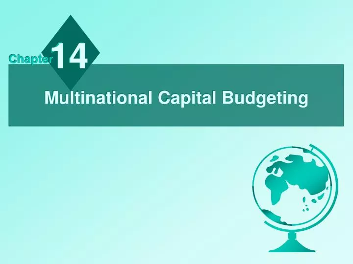 multinational capital budgeting