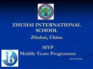 MYP Middle Years Programme
