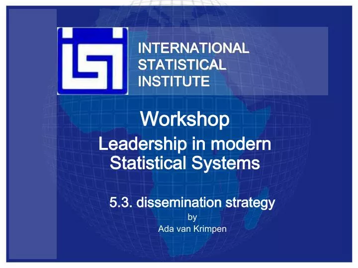international statistical institute