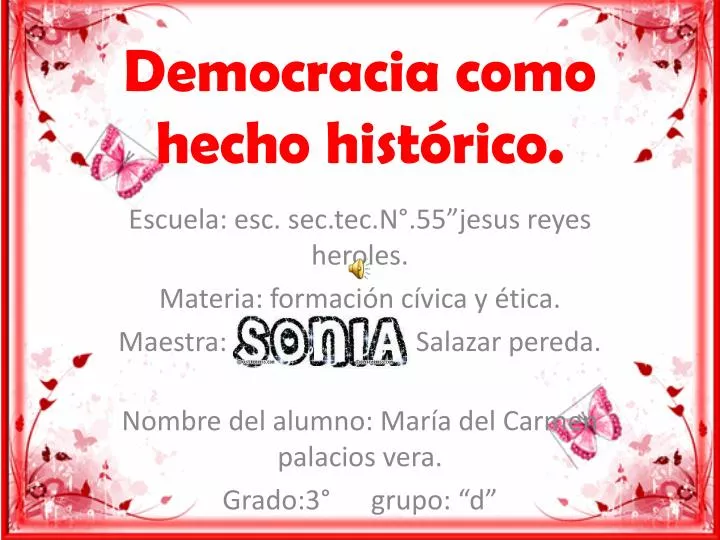 democracia como h echo hist rico