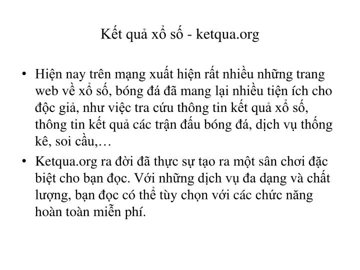 k t qu x s ketqua org