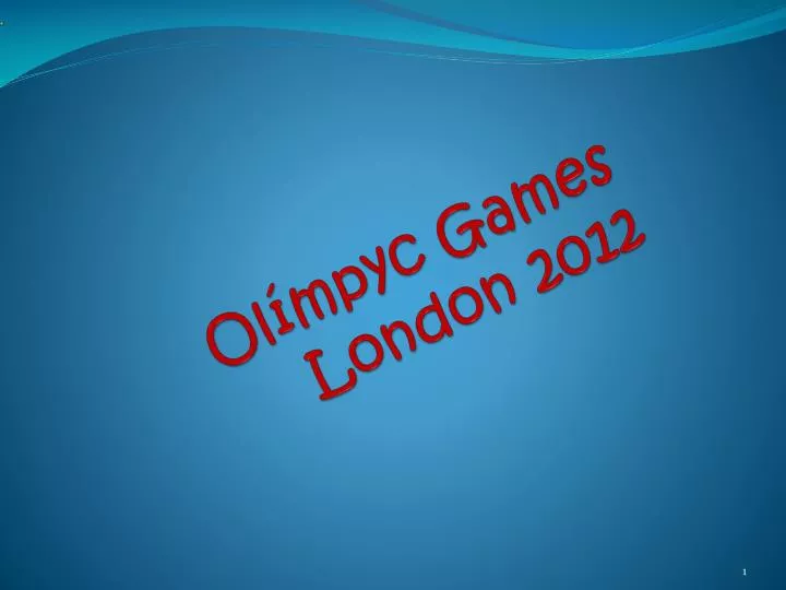 ol mpyc games london 2012