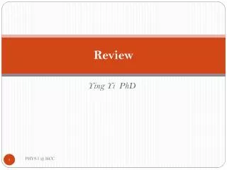 review
