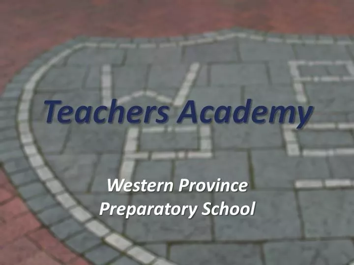 teachers academy