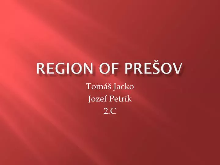 region of pre ov