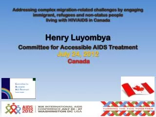 Henry Luyombya July 24, 2012