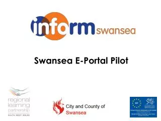 Swansea E-Portal Pilot