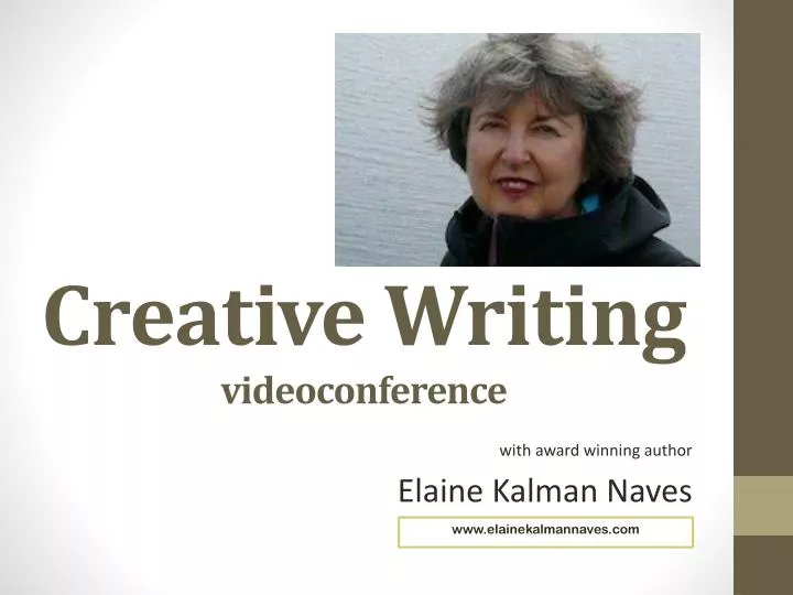 creative writing videoconference