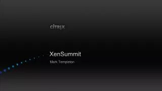 XenSummit