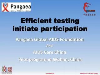 Efficient testing initiate participation