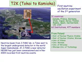 T2K (Tokai to Kamioka)