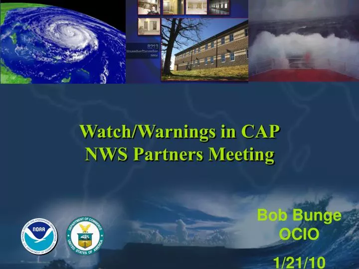 watch warnings in cap nws partners meeting