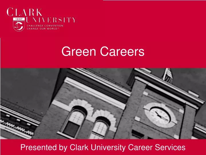 green careers