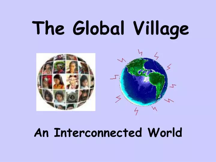 what is global village essay