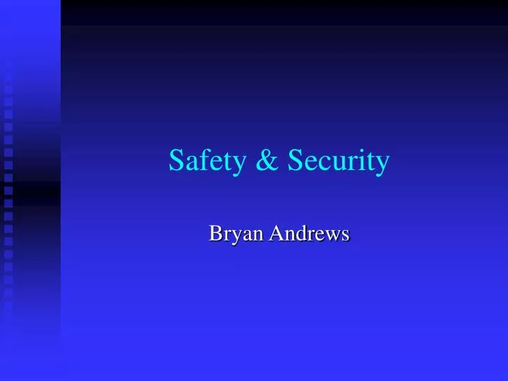 safety security