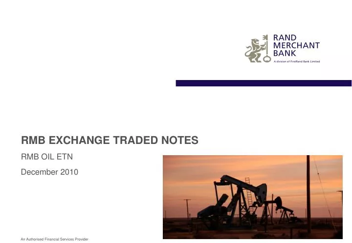rmb exchange traded notes