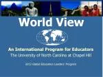World View - slide 1