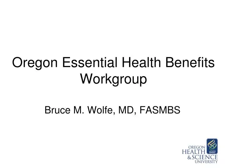 oregon essential health benefits workgroup