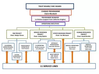 TRUST BOARD/ EXEC BOARD