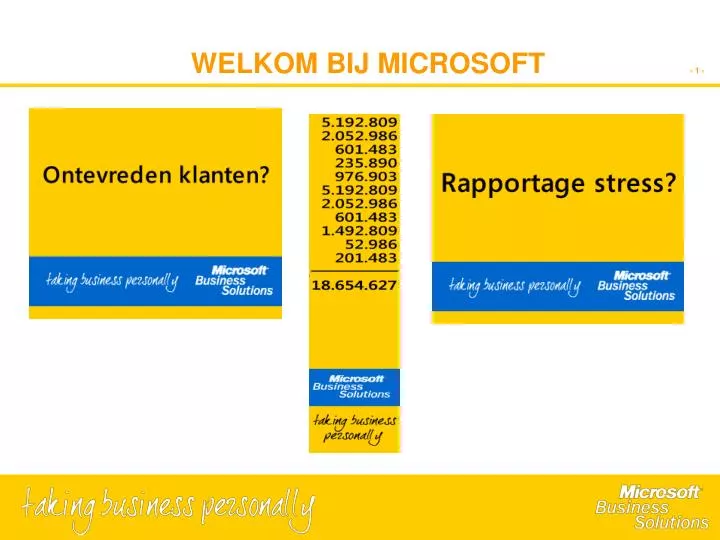 welkom bij microsoft