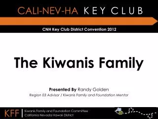 The Kiwanis Family