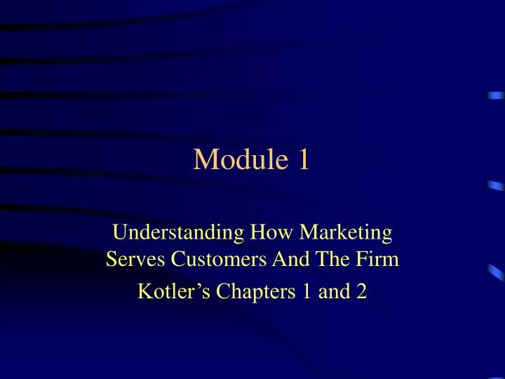 module 1