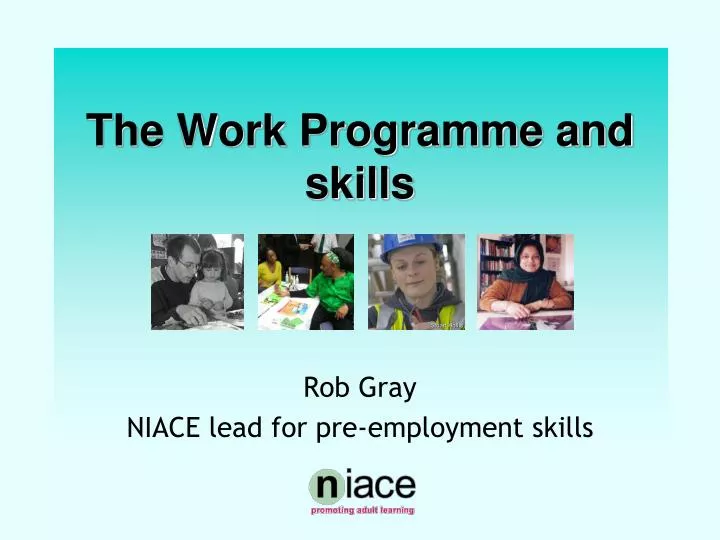 the work programme and skills