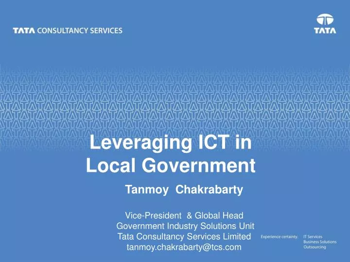 leveraging ict in local government
