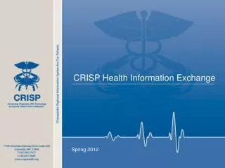 CRISP Health Information Exchange