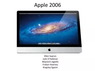 apple 2006